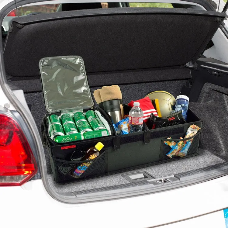 Ultimate Rigid Base Trunk Organizer with Cooler