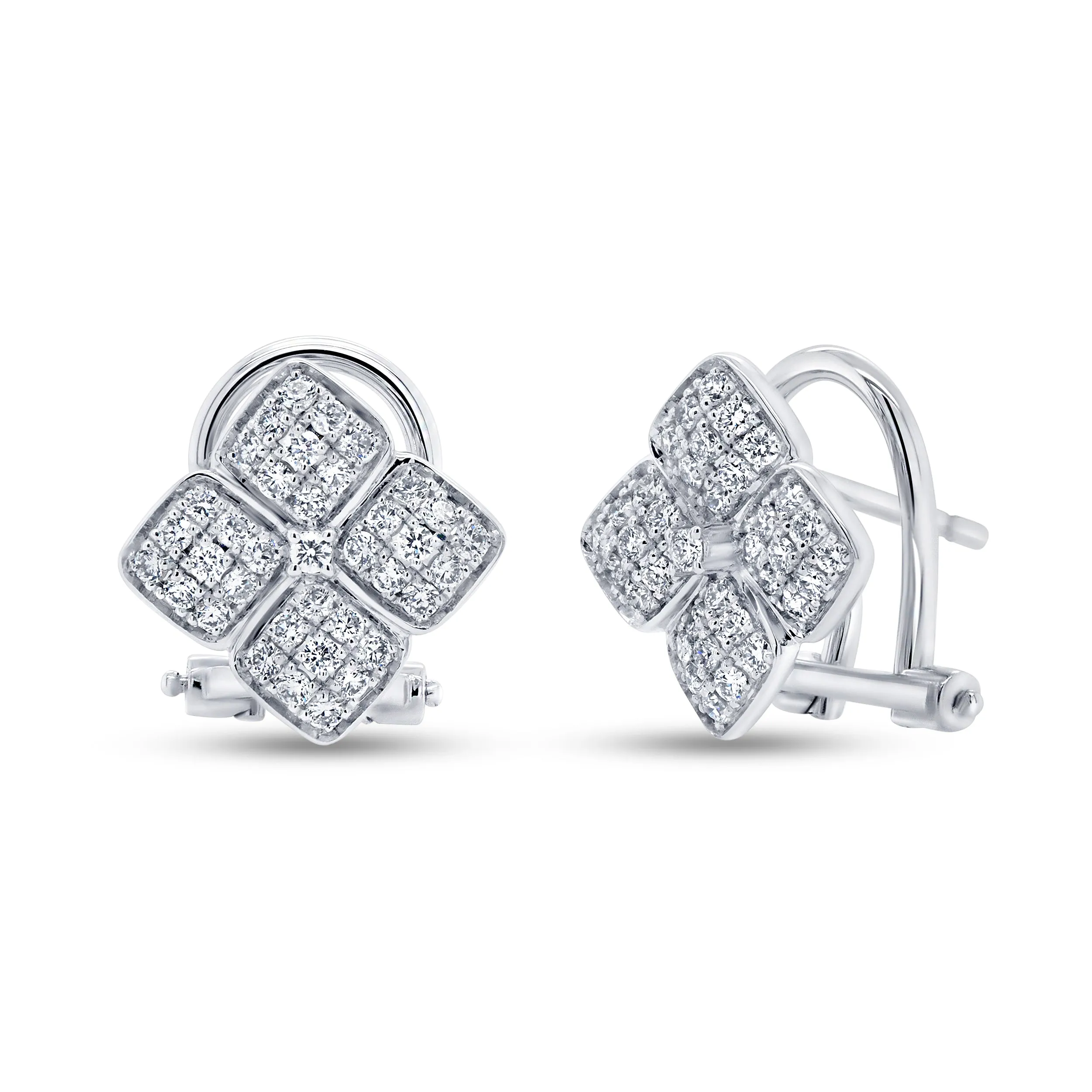 Uneek CLOVER Earring 18K White Gold ER400W