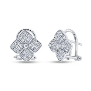 Uneek CLOVER Earring 18K White Gold ER400W