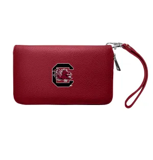 University of South Carolina Zip Organizer Wallet Pebble