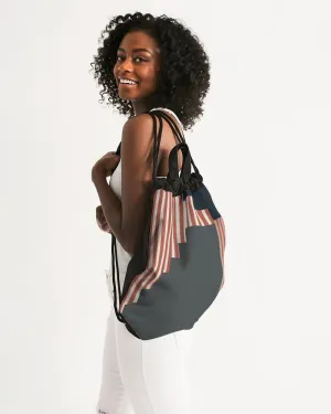 Up Canvas Drawstring Bag