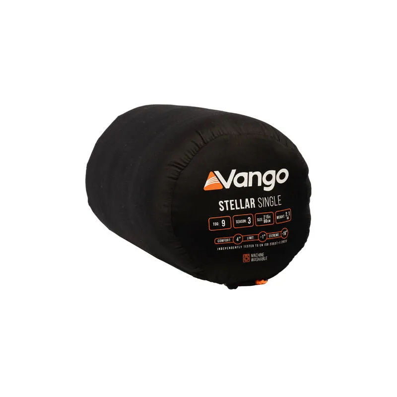 Vango Stellar Single Sleeping Bag BLACK