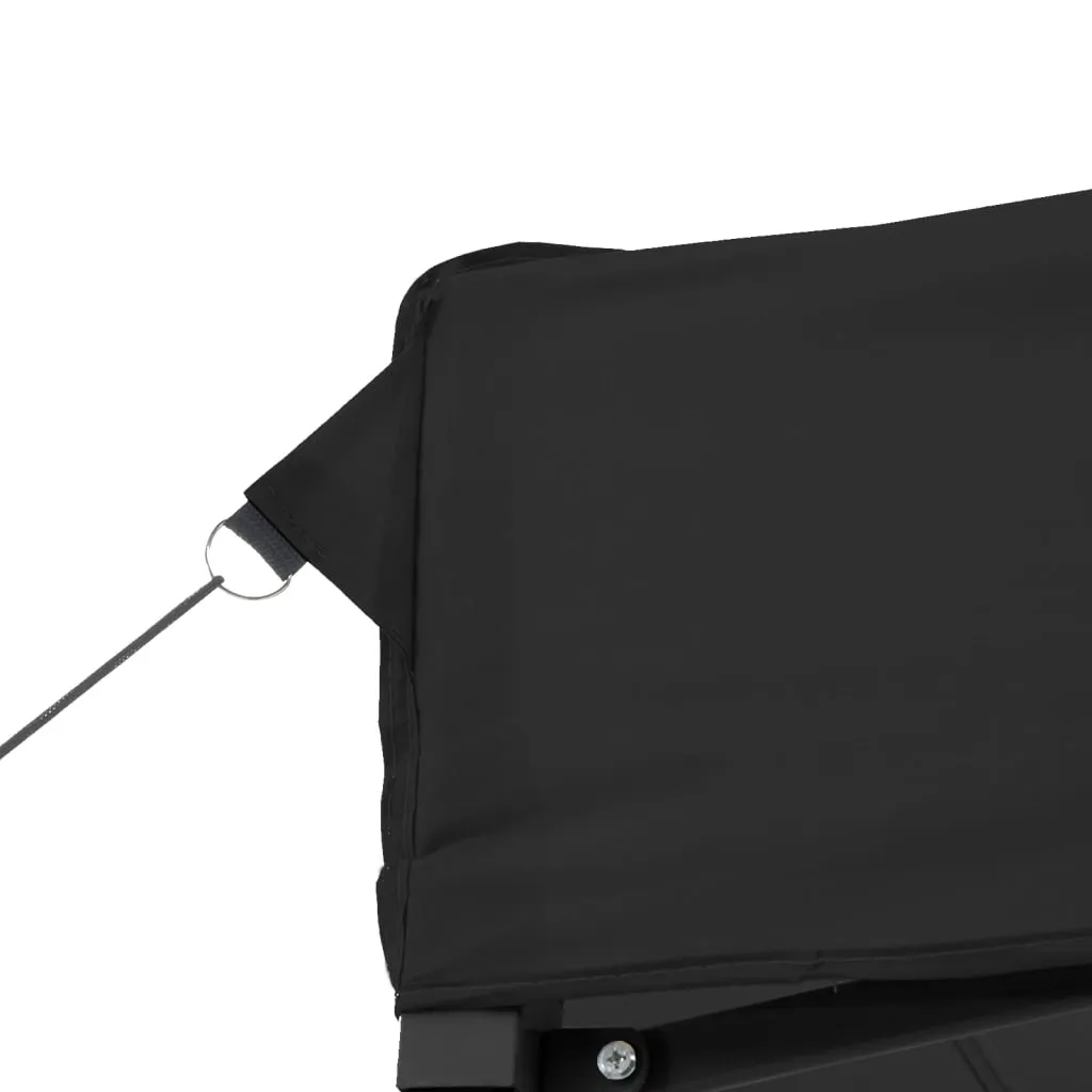 vidaXL Foldable Party Tent Pop-Up Black 440x292x315 cm