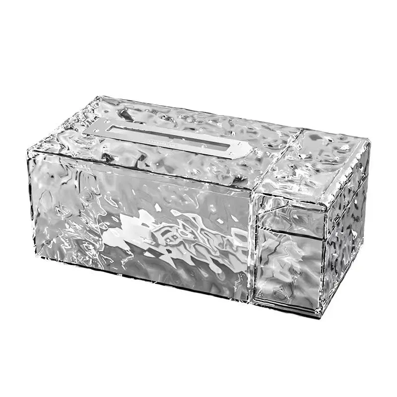 Wall-Mounted Washcloth Tissue Box Organizer