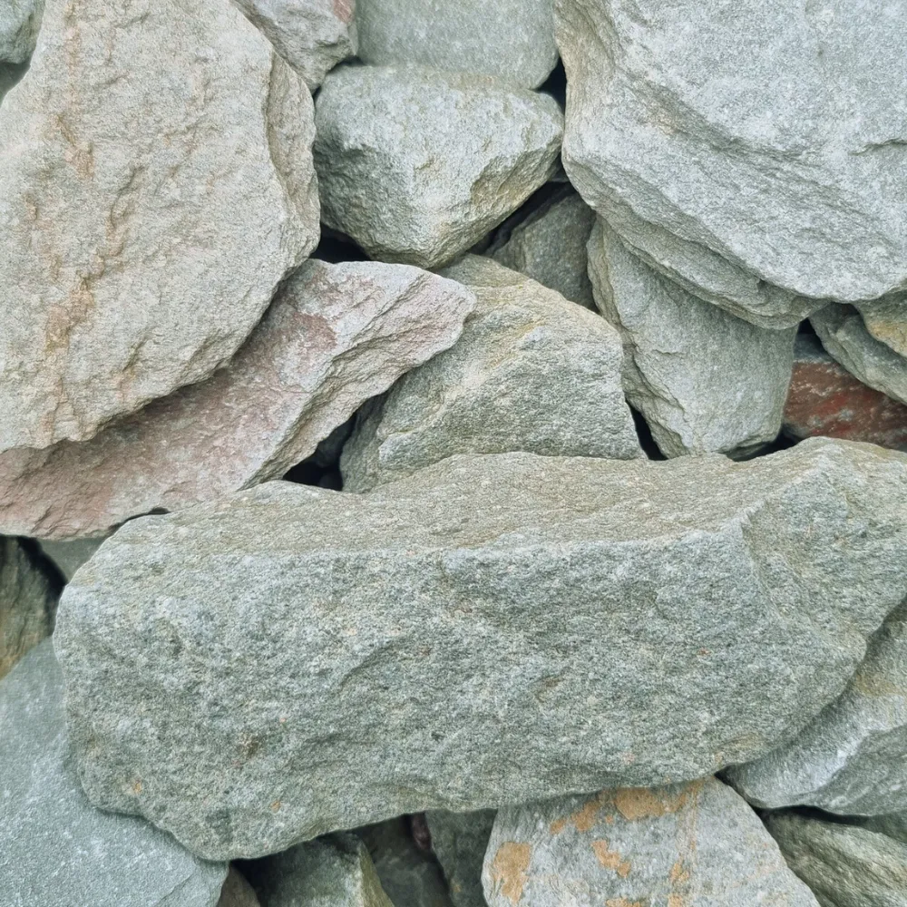 Welsh Green Crushed Slate Chippings 40mm