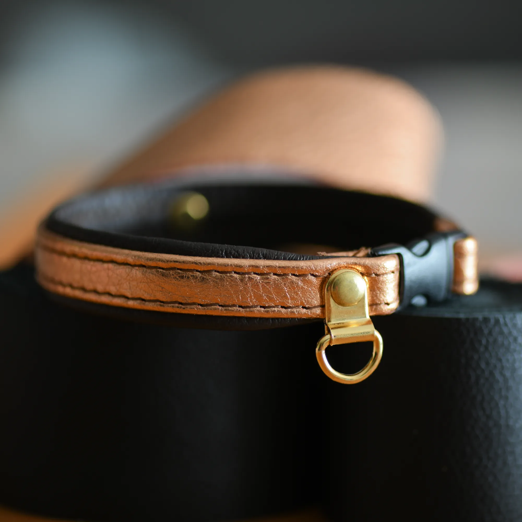 White Leather Cat Collar Personalized Many Colors To Choose