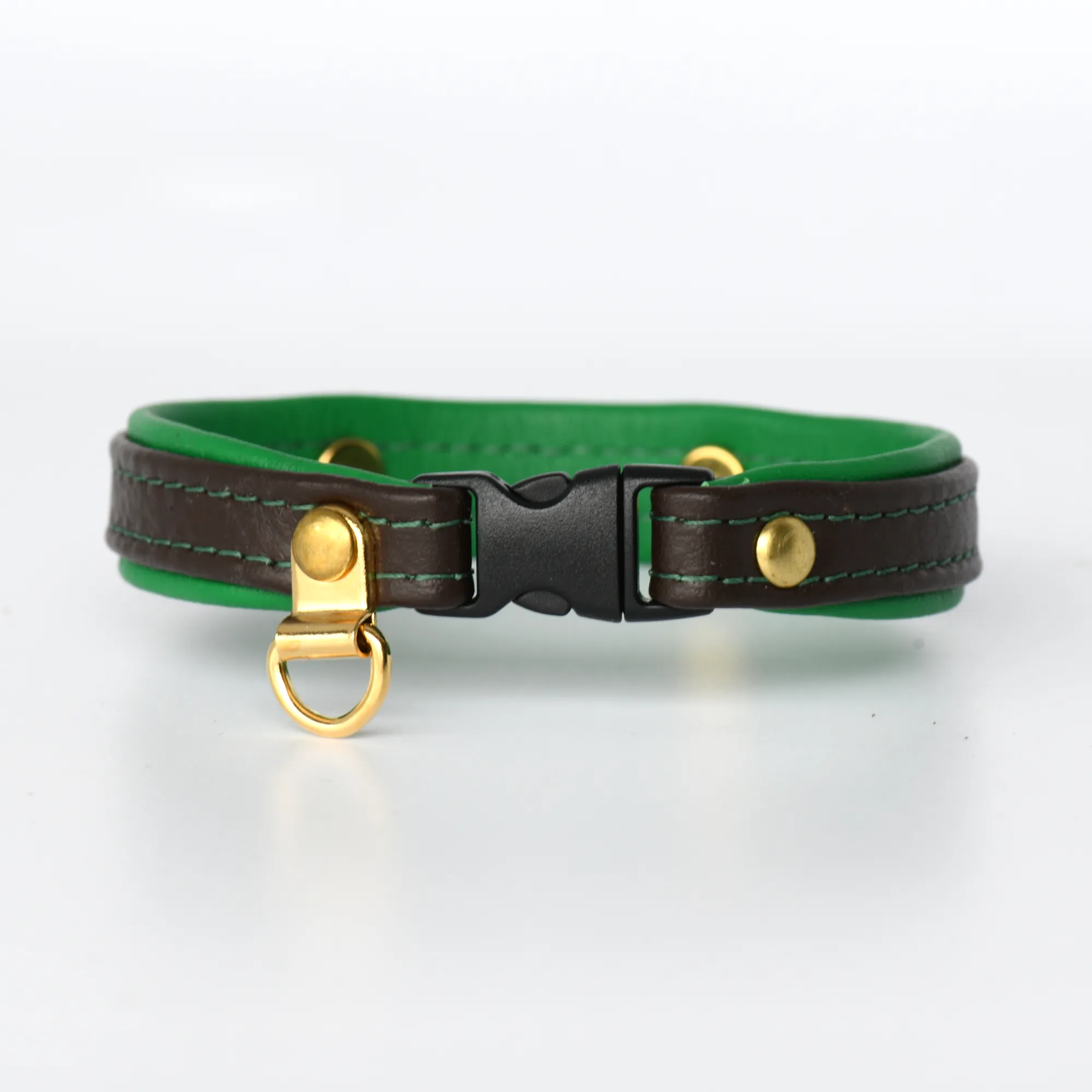 White Leather Cat Collar Personalized Many Colors To Choose