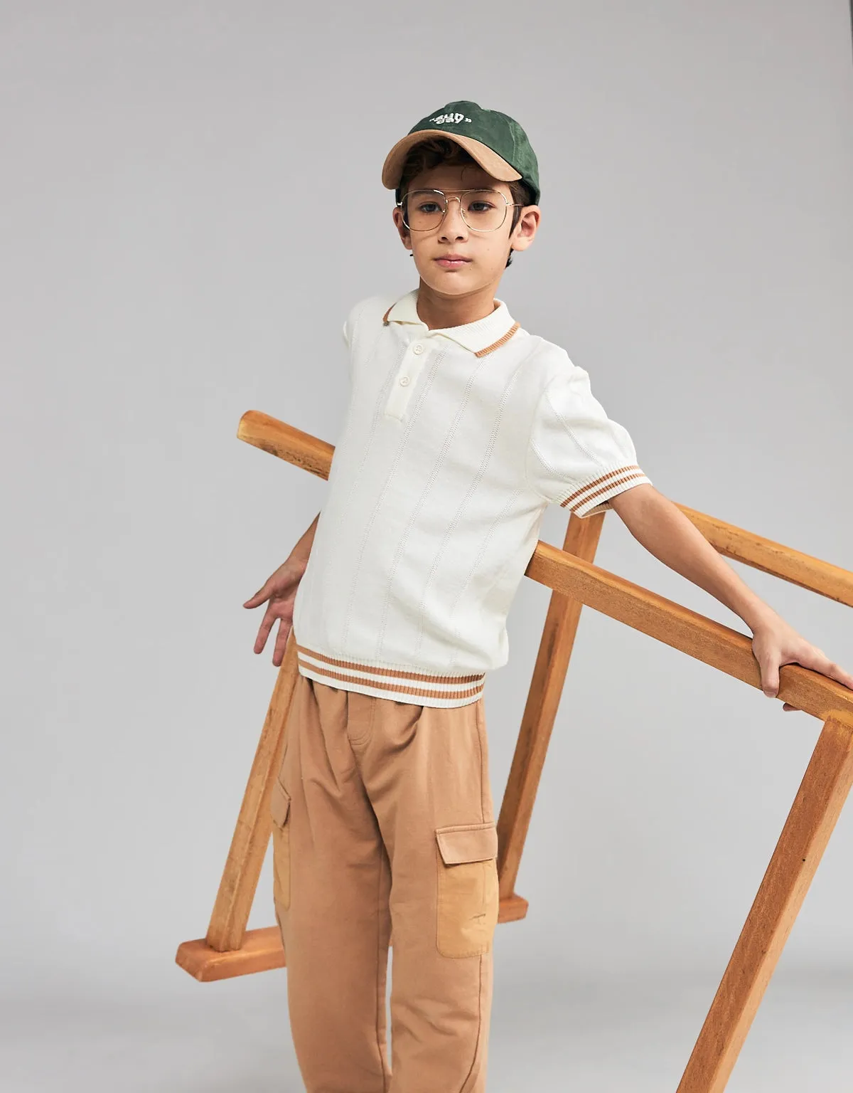 ZEKE POLO SHIRT WITH CONTRAST DETAILS