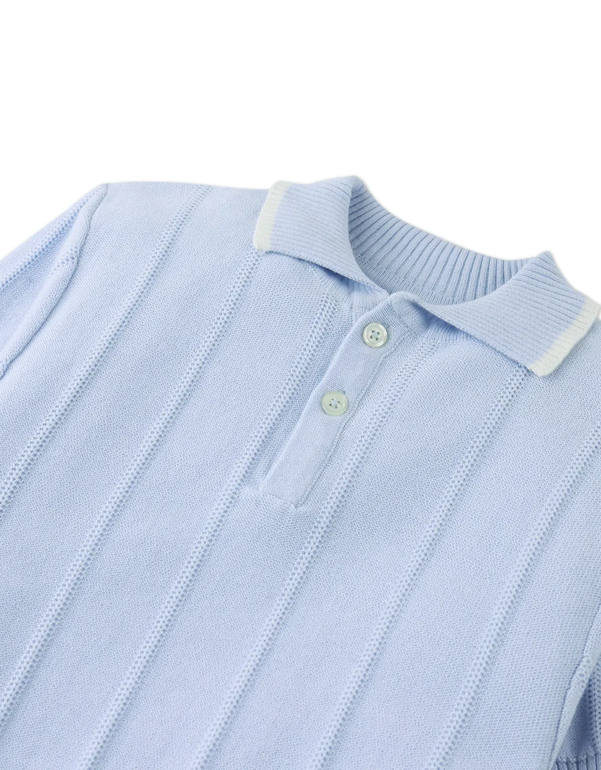 ZEKE POLO SHIRT WITH CONTRAST DETAILS