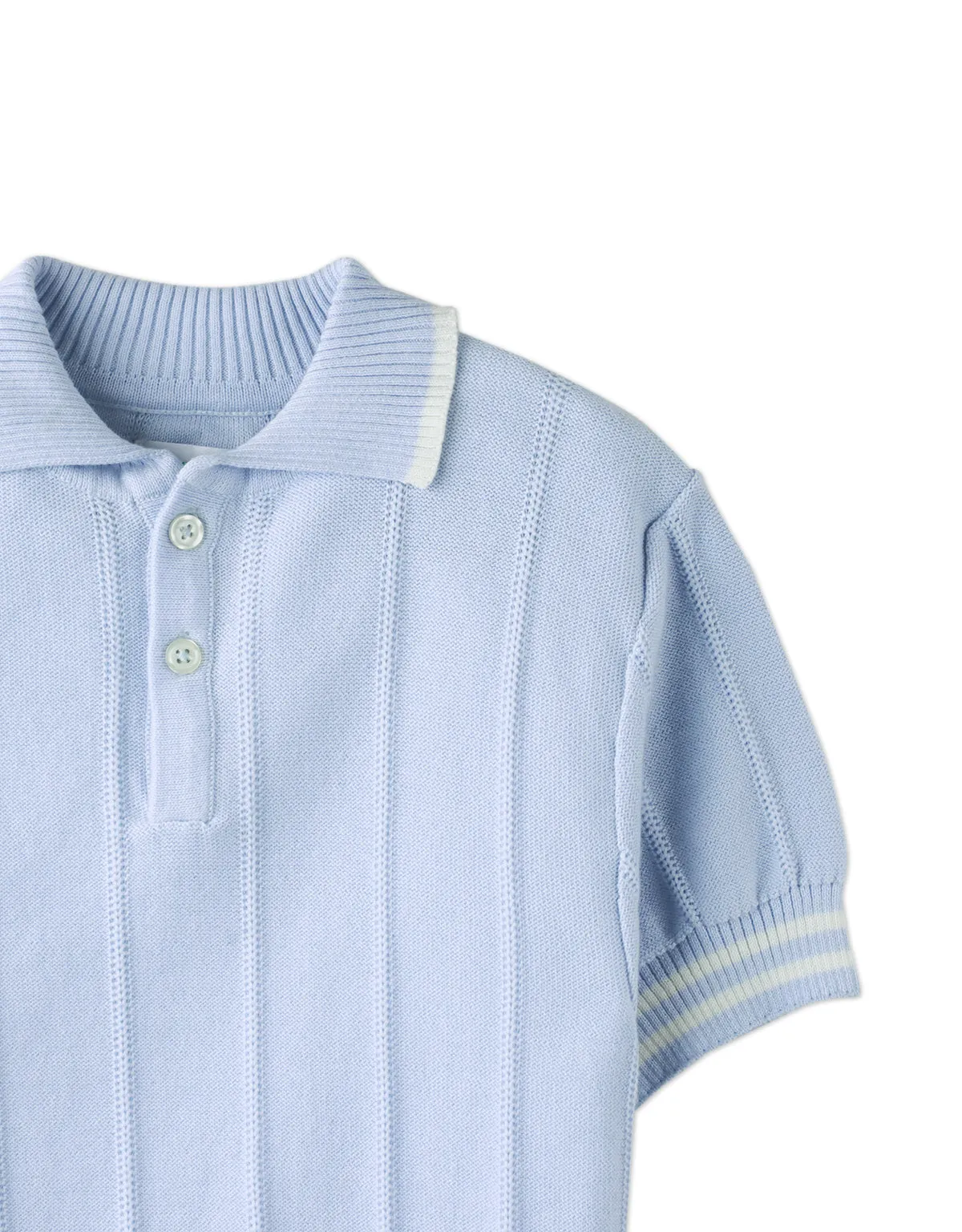 ZEKE POLO SHIRT WITH CONTRAST DETAILS