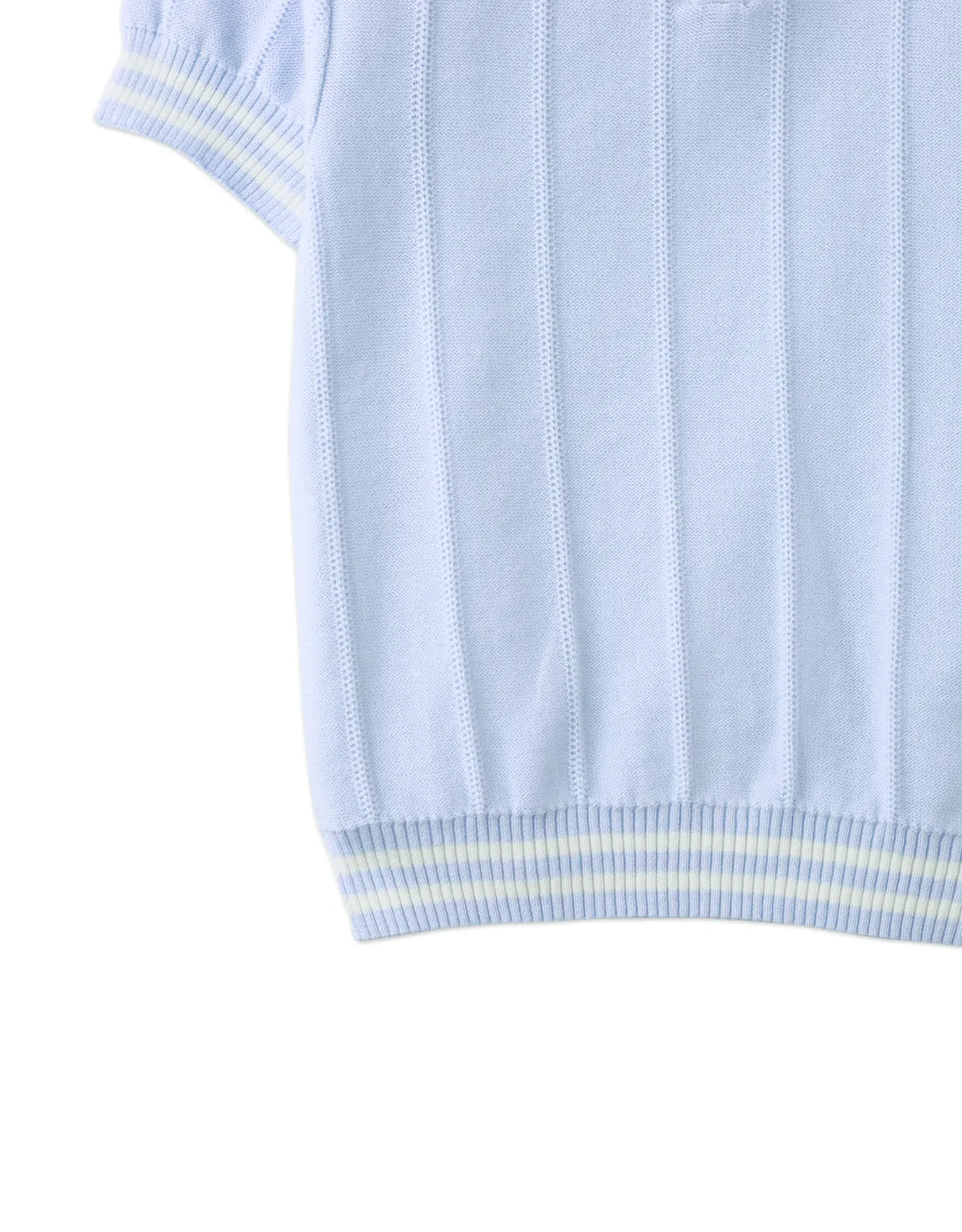 ZEKE POLO SHIRT WITH CONTRAST DETAILS