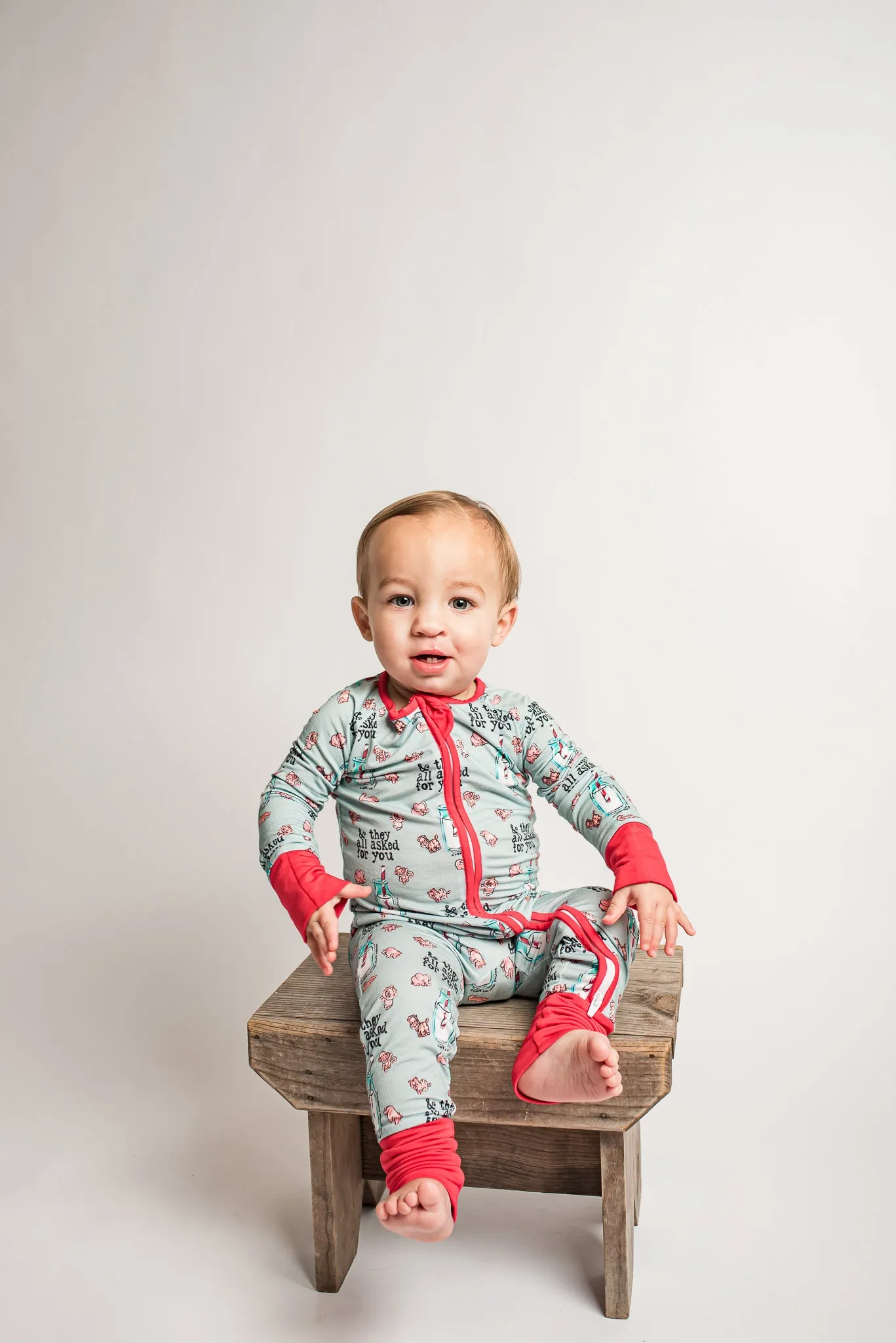 Zipper Romper - Bowie