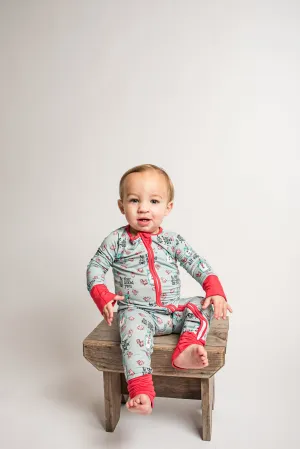 Zipper Romper - Bowie